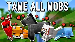 Tame Them All Mod (1.19.2) – Right Click Mobs to Tame Them