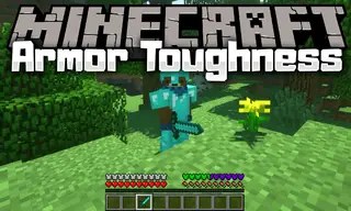 Armor Toughness Bar Mod (1.19.3, 1.18.2) – Up to 100+ Levels Toughness