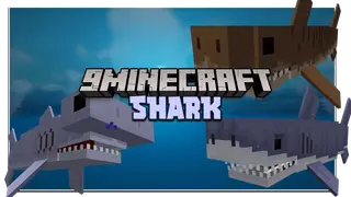 Shark Mod (1.19.2, 1.18.2) – The Fearsome Predator of the Sea