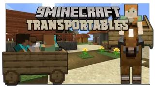 Transportables Mod (1.19.2, 1.18.2) – Carriage, Cart