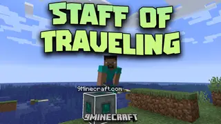 Staff of Traveling Mod (1.19.2, 1.18.2) – Get Home Faster With Staff Oof Traveling