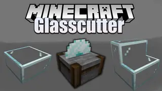 Glasscutter Mod (1.16.5, 1.15.2) – Glass Stair, Glass Slab