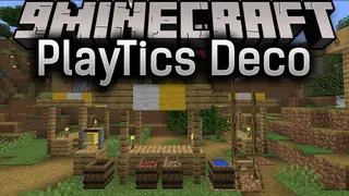 PlayTics Deco Mod (1.19.2, 1.18.2) – Medieval Style