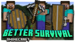 Better Survival Mod (1.12.2) – More Fighting Methods