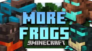 More Frogs Mod (1.20.4, 1.20.1) – Many New Frog Variants