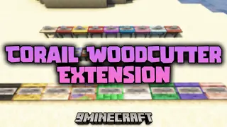 Corail Woodcutter Extension Mod (1.19.2, 1.18.2) – Different Types Of Woodcutter