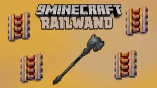Railwand Mod (1.19.2, 1.18.1) – Create a Railway