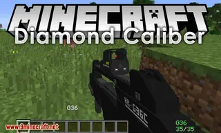 Diamond Caliber Mod 1.12.2 (Guns, Gears, Mobs, and More)