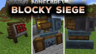 Blocky Siege Mod (1.19.2, 1.18.2) – Cannon, Hwacha, Mortar