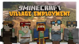 Village Employment Mod (1.18.2, 1.17.1) – Career, Jobs
