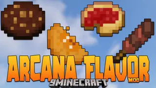 Arcana Flavor Mod (1.17.1, 1.16.5) – Edible That Affect Player's Prowess