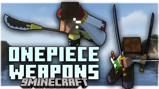 One Piece Weapons Mod (1.16.5) – Become A Pirate And Find One Piece