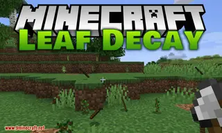 Leaf Decay Mod (1.19.2, 1.18.1) – Quick Leaf Decay for Fabric