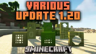 Various Update 1.20 Mod (1.19.2) – Update content of Minecraft version 1.20