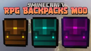 RPG Backpacks Mod (1.18.2, 1.17.1) – Inventory, Management