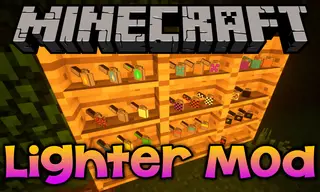 Lighter Mod 1.12.2 (Adds Zippo Style Lighters)
