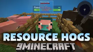 Resource Hogs Mod (1.12.2) – Pig Can Produce Resources
