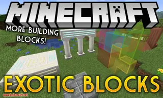 Exotic Blocks Mod (1.19.2, 1.18.2) – Fancy & Novel Building Blocks