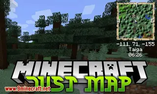 Just Map Mod (1.17.1, 1.16.5) – Minimap for 1.15+