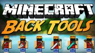 Back Tools Mod (1.16.5, 1.15.2) – Wear Weapons and Tools