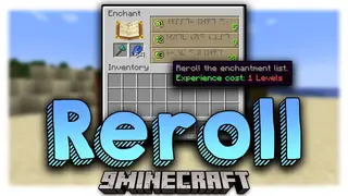Reroll Mod (1.19.2, 1.18.2) – Getting New Enchantment