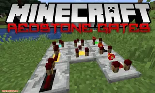 Redstone Gates Mod (1.19.2, 1.18.1) – Simple Logic Gates