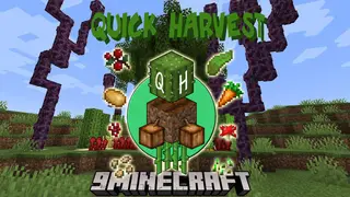 Quick Harvest Mod (1.18.2, 1.16.5) – 1 Click Harvest