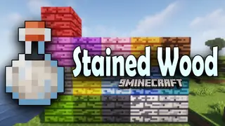 Stained Wood Mod (1.19.2, 1.18.2) – Decorative Wood Blocks