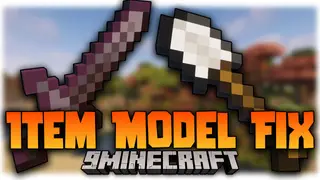 Item Model Fix Mod (1.19.2, 1.18.2) – Tools and Weapons Models Revamped