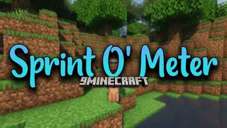 Sprint O' Meter Mod (1.19.2, 1.18.2) – Running and Jumping