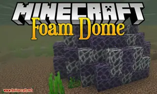 Foam Dome Mod (1.18.2, 1.16.5) – Make Domes Underwater
