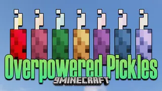 Overpowered Pickles Mod (1.19.2, 1.18.2) – Buffing, Enchanting, Augmented Power