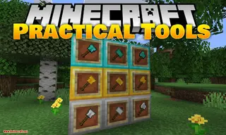 Practical Tools Mod (1.16.5, 1.15.2) – Excavator, Hammer & Greataxe