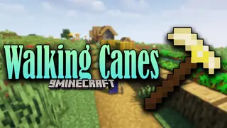 Walking Canes Mod (1.18.2, 1.16.5) – Allowing Players to Move Faster