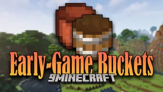 Early-Game Buckets Mod (1.18.2, 1.16.5) – Wooden & Ceramic Buckets