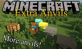Extra Anvils Mod (1.16.5, 1.15.2) – Anvil that Increase Level Cap