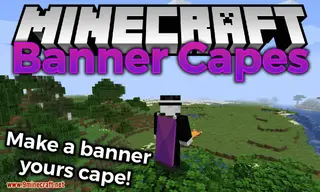 Banner Capes Mod (1.16.5, 1.15.2) – Wear a Banner as a Cape
