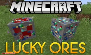 Lucky Ores Mod (1.18.2, 1.17.1) – What Will You Find?