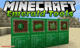 E404NNF's Emerald Tools Mod (1.16.5, 1.15.2) – Nice Emerald Tools for Fabric
