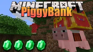 Piggy Bank Mod (1.19.2, 1.18.2) – Unique Treasure Entity