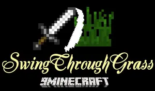 SwingThroughGrass Mod (1.19.2, 1.18.2) – Fight Mobs, Not the Weeds