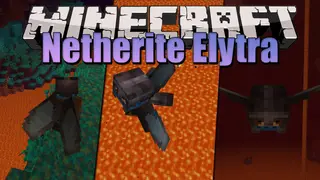 Netherite Elytra Mod (1.19.2, 1.18.2) – Upgraded Elytra