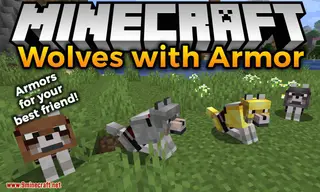 Wolves With Armor Mod (1.19.2, 1.18.2) – Armors for Your Best Friend