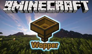 Wopper Mod (1.19.1, 1.18.2) – Automate Early with Wood
