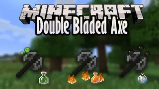 Double Bladed Axe Mod (1.16.5, 1.15.2) – Battle Axe