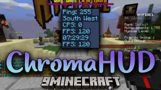ChromaHUD Mod (1.8.9) – Essential Information Being Displayed
