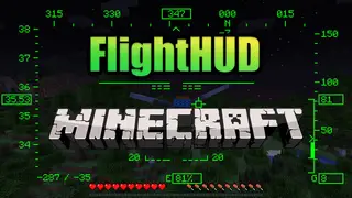 FlightHUD Mod (1.19, 1.17.1) – HUD for Flying Mode