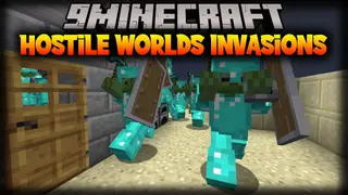 Hostile Worlds Invasions Mod (1.12.2, 1.7.10) – Welcome Survivor