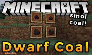Dwarf Coal Mod (1.19, 1.18.2) – One Time Use Coal