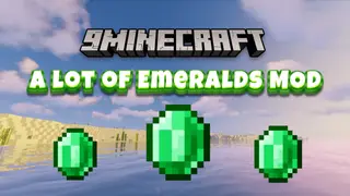 A Lot Of Emeralds Mod (1.18.2)- Emerald Madness